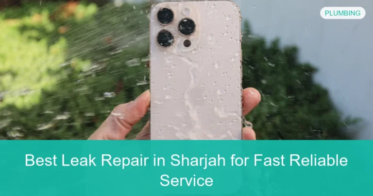 Complete visual guide to Best Leak Repair in Sharjah for Fast Reliable Service