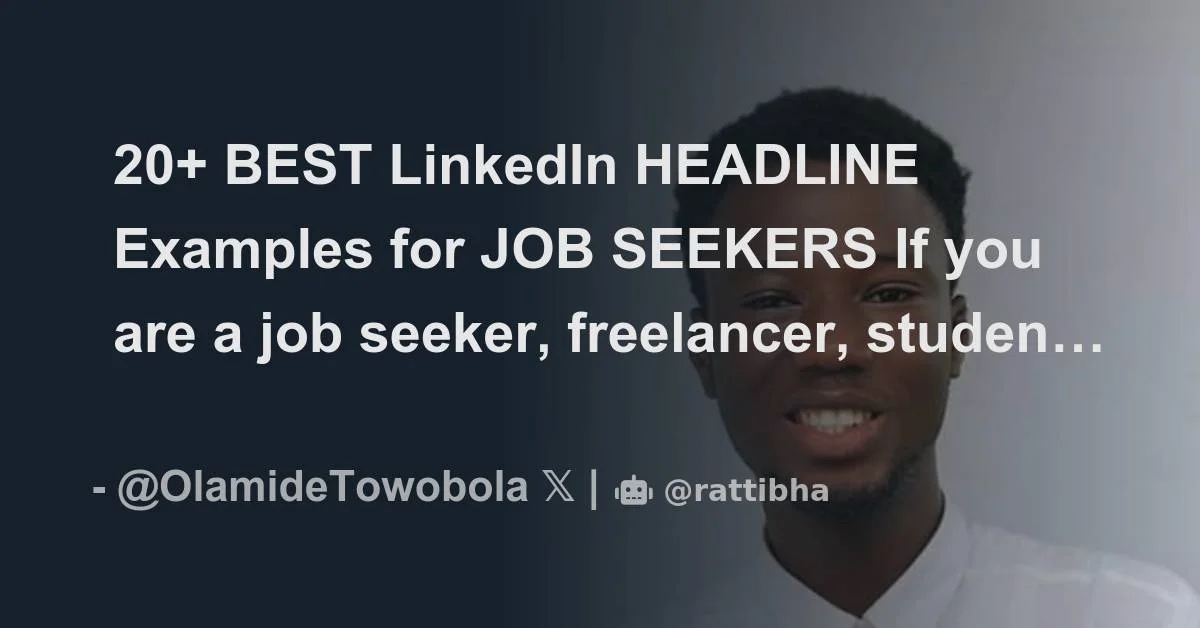 LinkedIn Headline Formula for UAE Candidates for Best LinkedIn Headline for UAE Job Seekers to Get Noticed Fast