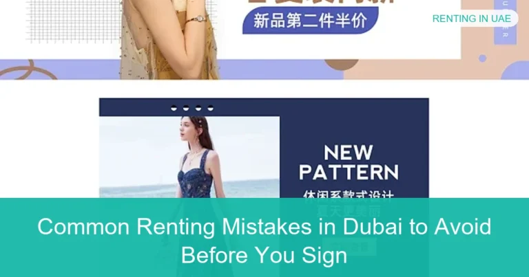 Complete visual guide to Common Renting Mistakes in Dubai to Avoid Before You Sign