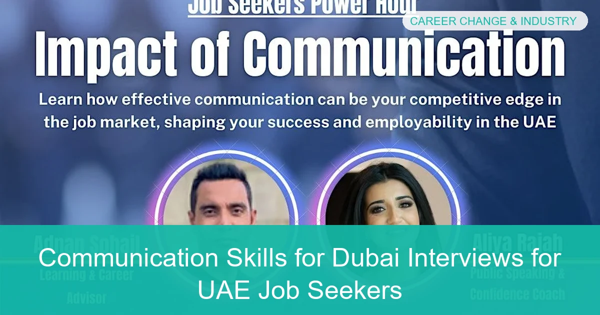 Communication Skills for Dubai Interviews | UAE Job Guide