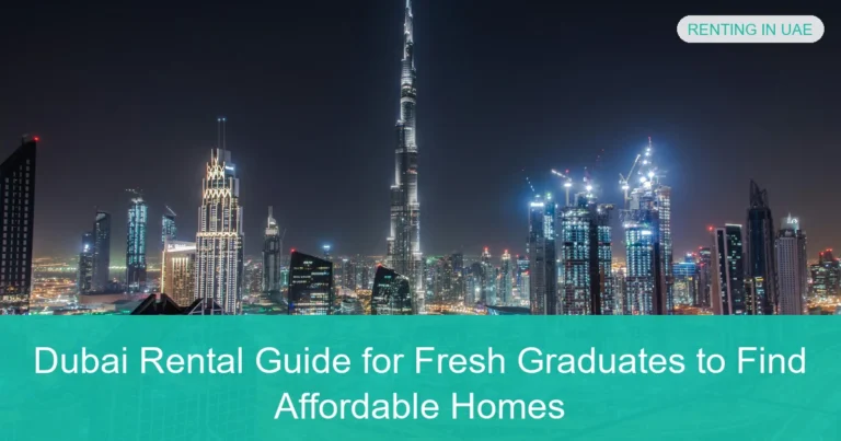 Complete visual guide to Dubai Rental Guide for Fresh Graduates to Find Affordable Homes
