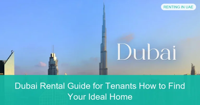 Complete visual guide to Dubai Rental Guide for Tenants How to Find Your Ideal Home