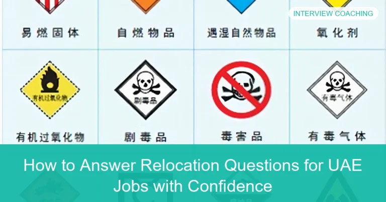 Complete visual guide to How to Answer Relocation Questions for UAE Jobs with Confidence