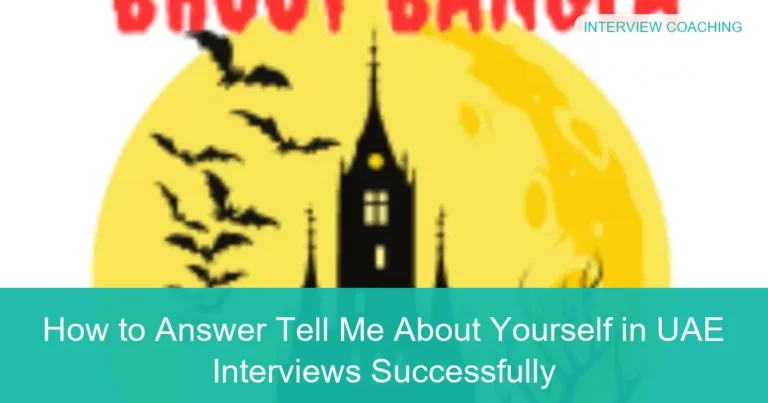 Complete visual guide to How to Answer Tell Me About Yourself in UAE Interviews Successfully