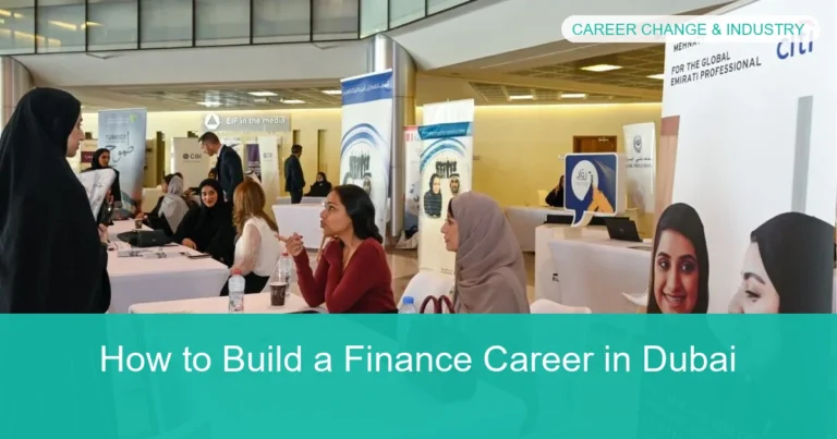 Complete visual guide to How to Build a Finance Career in Dubai