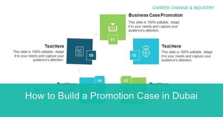 Complete visual guide to How to Build a Promotion Case in Dubai