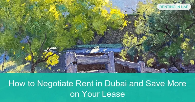 Complete visual guide to How to Negotiate Rent in Dubai and Save More on Your Lease