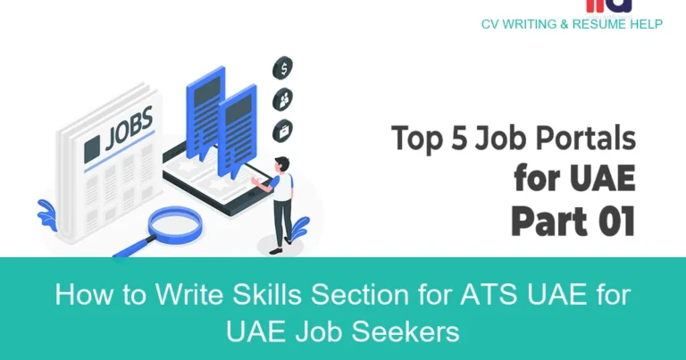 Complete visual guide to How to Write Skills Section for ATS UAE for UAE Job Seekers