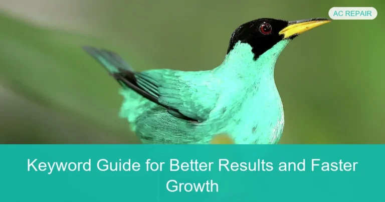 Complete visual guide to Keyword Guide for Better Results and Faster Growth