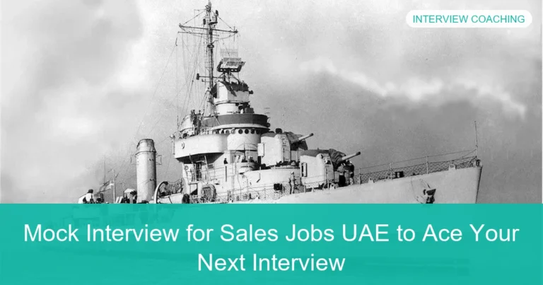 Complete visual guide to Mock Interview for Sales Jobs UAE to Ace Your Next Interview