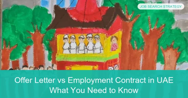 Complete visual guide to Offer Letter vs Employment Contract in UAE What You Need to Know