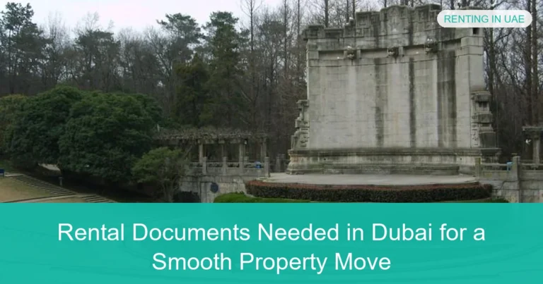 Complete visual guide to Rental Documents Needed in Dubai for a Smooth Property Move