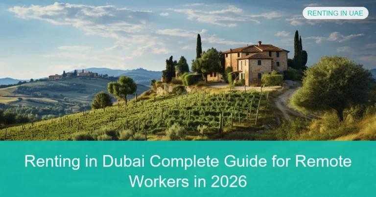 Complete visual guide to Renting in Dubai Complete Guide for Remote Workers in 2026