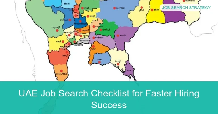 Complete visual guide to UAE Job Search Checklist for Faster Hiring Success