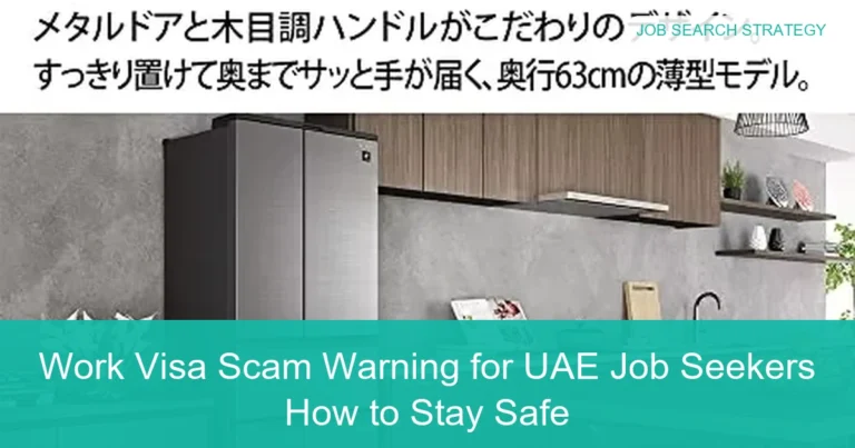 Complete visual guide to Work Visa Scam Warning for UAE Job Seekers How to Stay Safe