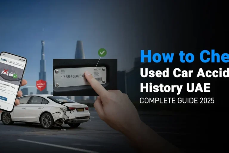 How to Check Car Accident History in UAE for Safe Vehicle in the UAE