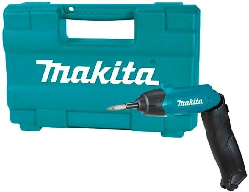 Makita DF001DW 3.6V Lithium-ion Cordless Screwdriver with 81-Piece Bit Set for Versatile Use