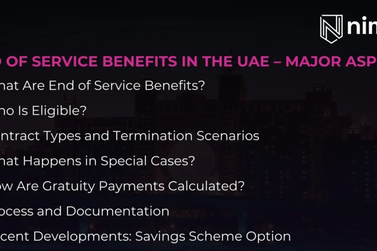End of Service Benefits in the UAE Explained in the UAE