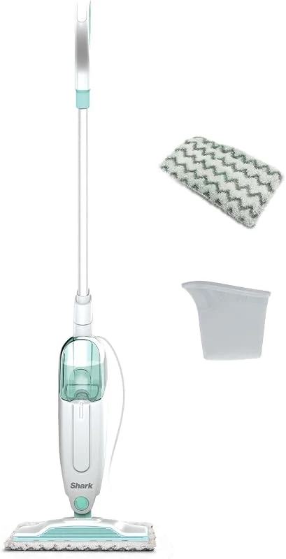 Shark Steam Mop for Hard Floors with 2 Washable Pads, 375ml Capacity & 5.5m Cord
