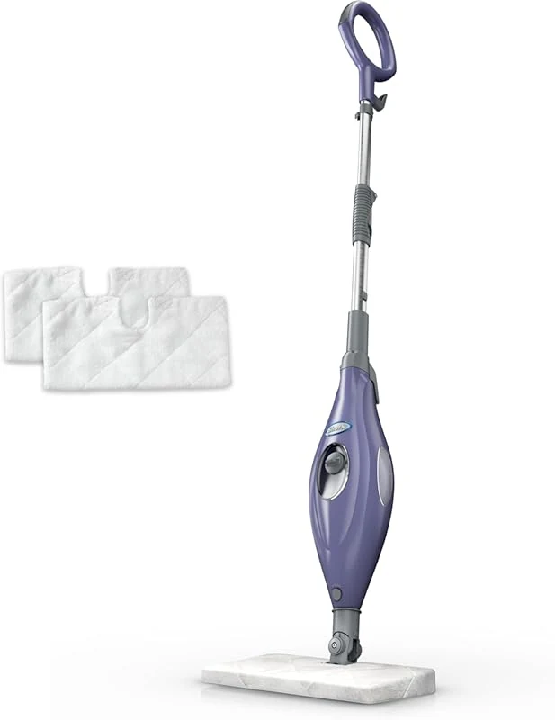 Shark Steam Pocket Mop S3501 - Lightweight Floor Cleaner with 2 Washable Double-Sided Pads for Steam Sanitization