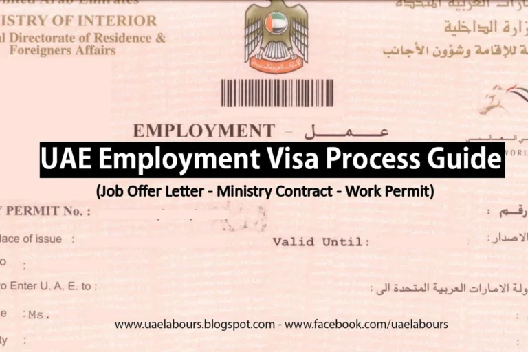 How Much Is Working Visa in UAE Find the Best Options in the UAE