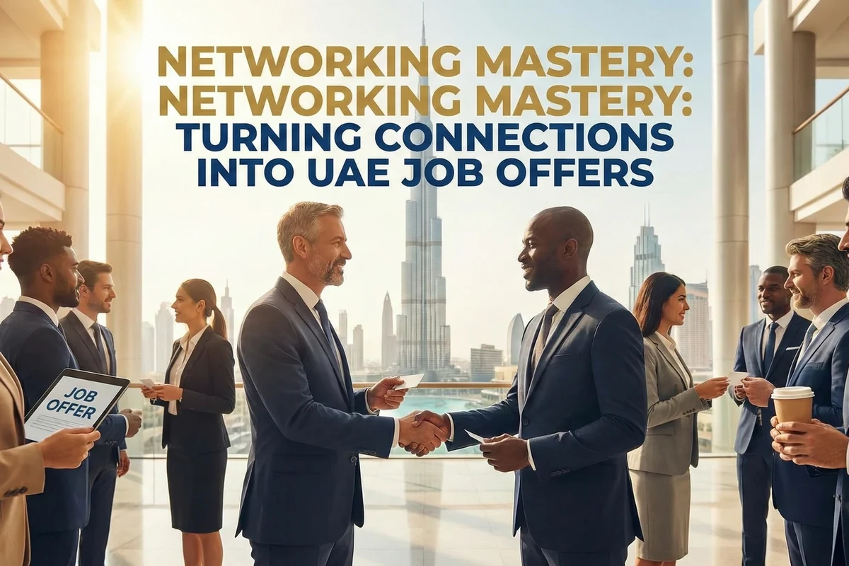 Networking Tips for Expats Job Hunting in the UAE to Boost in the UAE