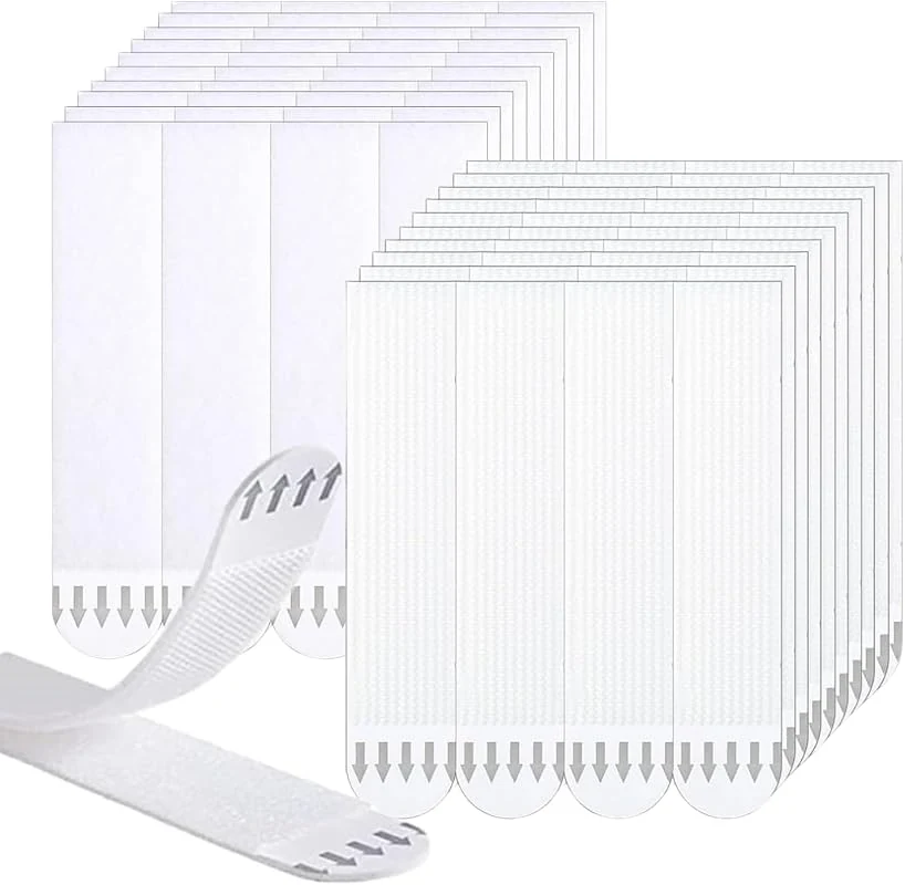 36 Pairs Heavy No Nails Picture Hanging Strips – Damage-Free Adhesive for Easy Photo Mounting