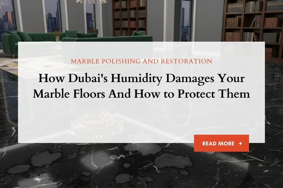 A beautifully maintained marble floor in a UAE home.
