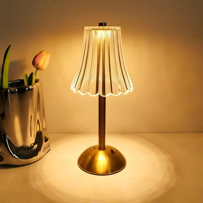 MODI LED Desk Lamp in Gold – 3 Color Modes, Touch Control, Adjustable Arm, Eye-Caring Design