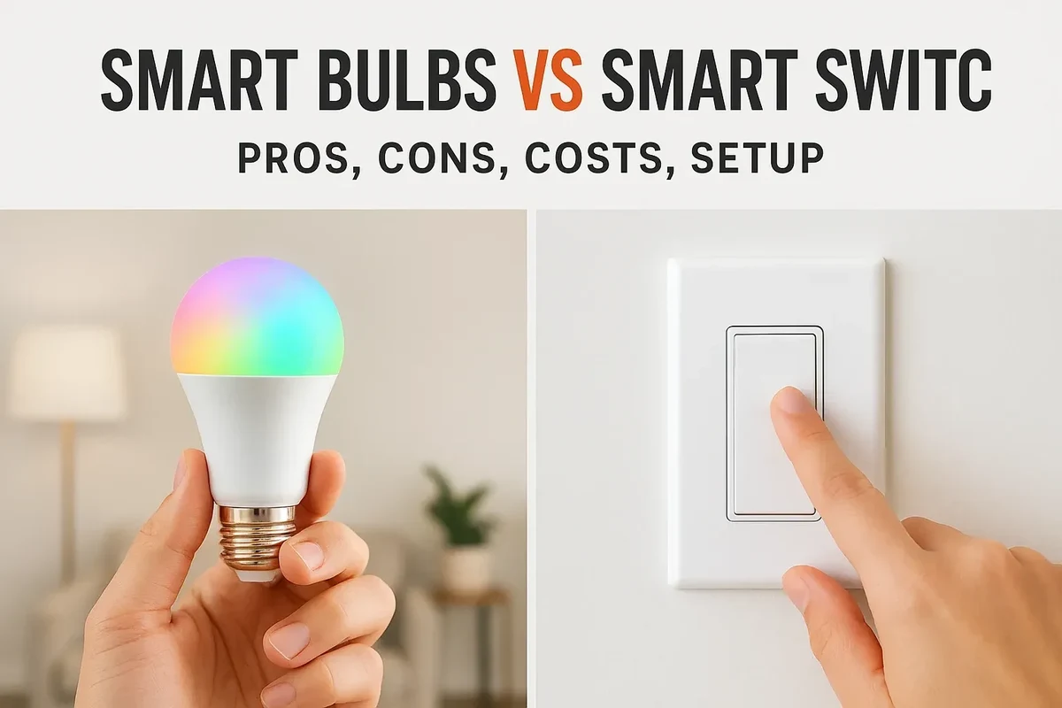 Smart Bulb vs Smart Switch Which One Saves You More Energy in the UAE