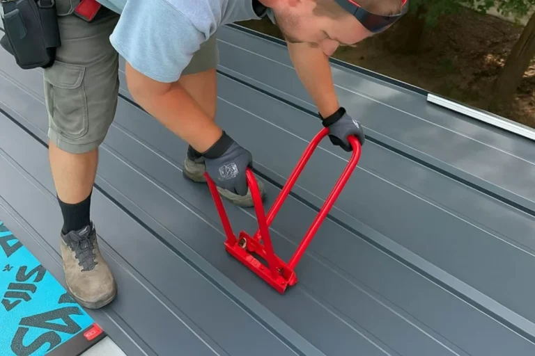 Standing Seam Metal Roof Installation Tools for a Flawless