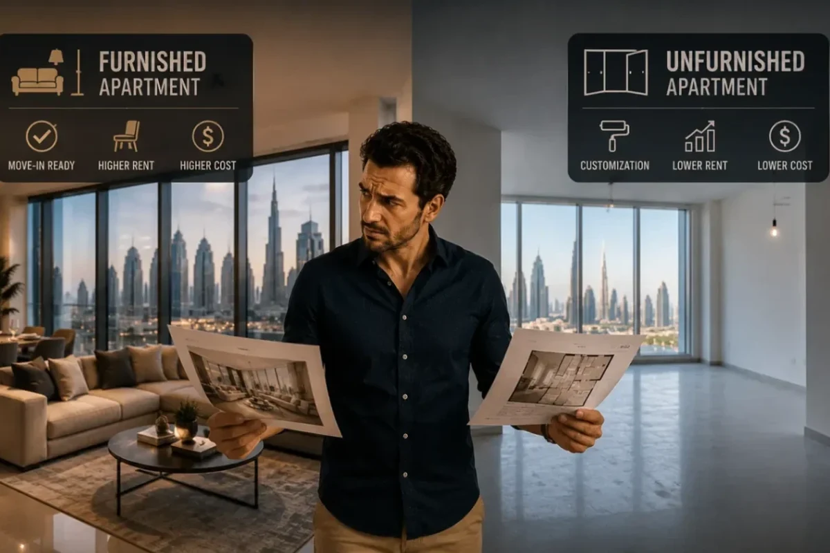 Furnished vs Unfurnished Apartments in Sharjah in the UAE