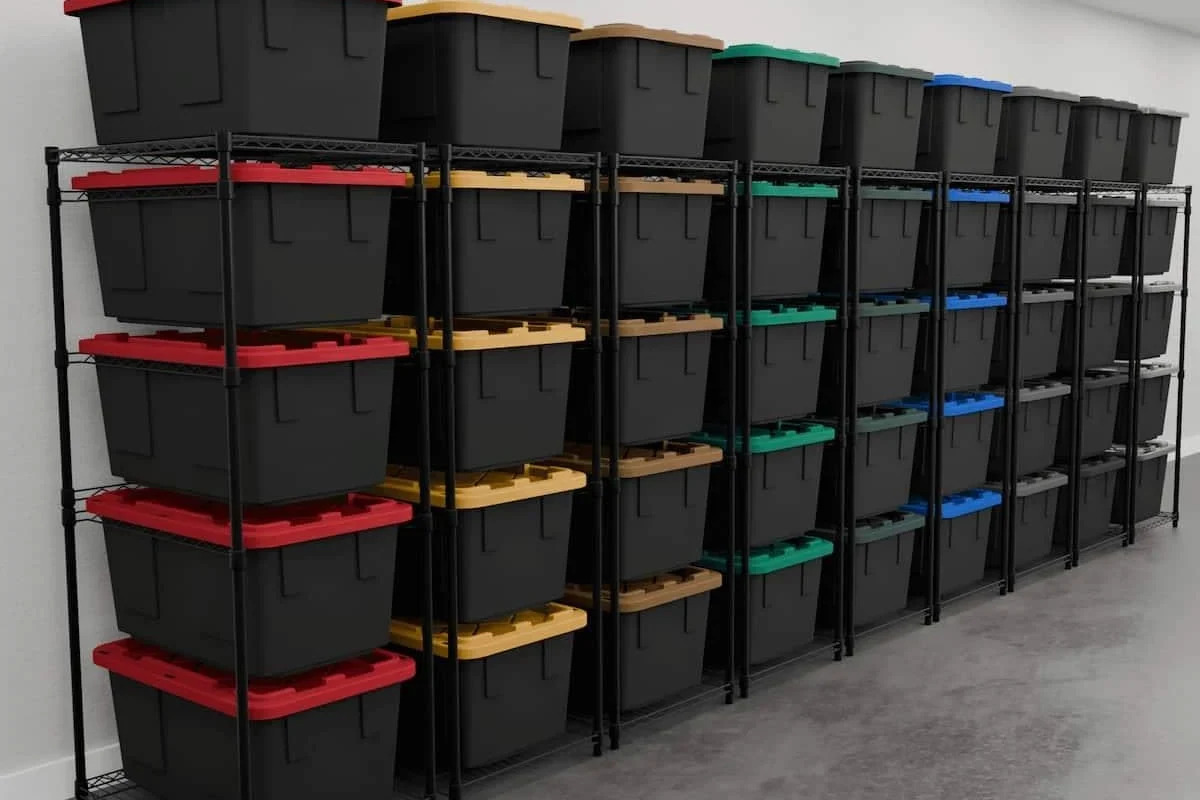 Garage Storage Bin vs Stackable Totes Which Is Best in the UAE