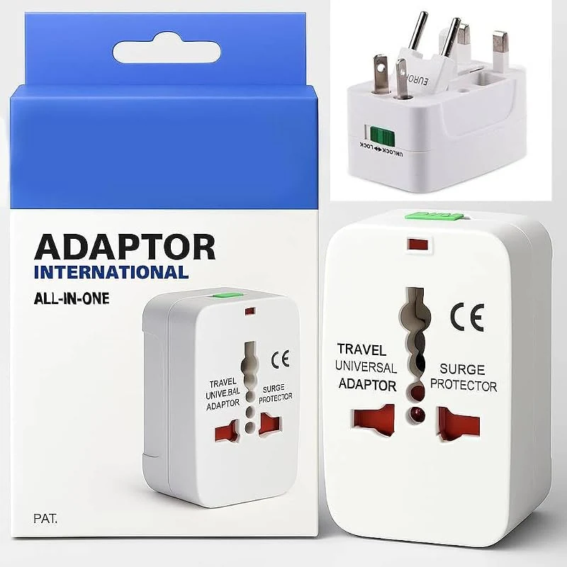 MOMENT All-in-One Worldwide Universal Travel Adapter: Multi-Plug Converter for 150+ Countries