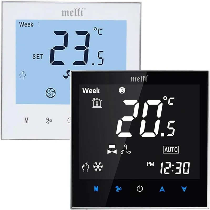 Royal Apex Wifi Programmable AC Thermostat with Touch Control, Energy Saving Features, Works with Alexa and Google Home