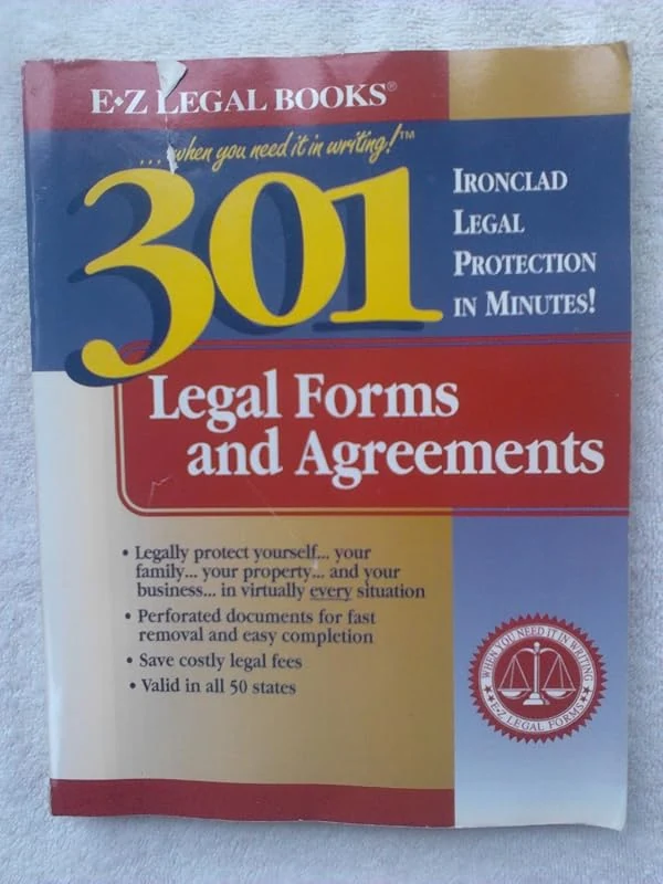 301 Legal Forms and Agreements: Essential Templates for Legal Documentation Needs