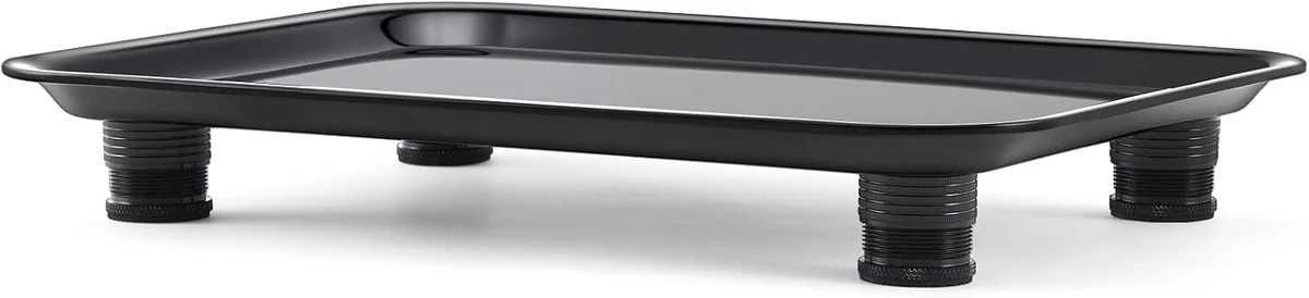 Marsui Ant Proof Feeding Tray with Adjustable Height Legs, Ideal for Cats and Dogs, 17.1x12.6 Inches