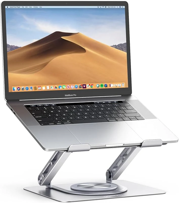UGREEN Adjustable Laptop Stand with 360° Rotation, Portable Ergonomic Design for 10-17 Laptops