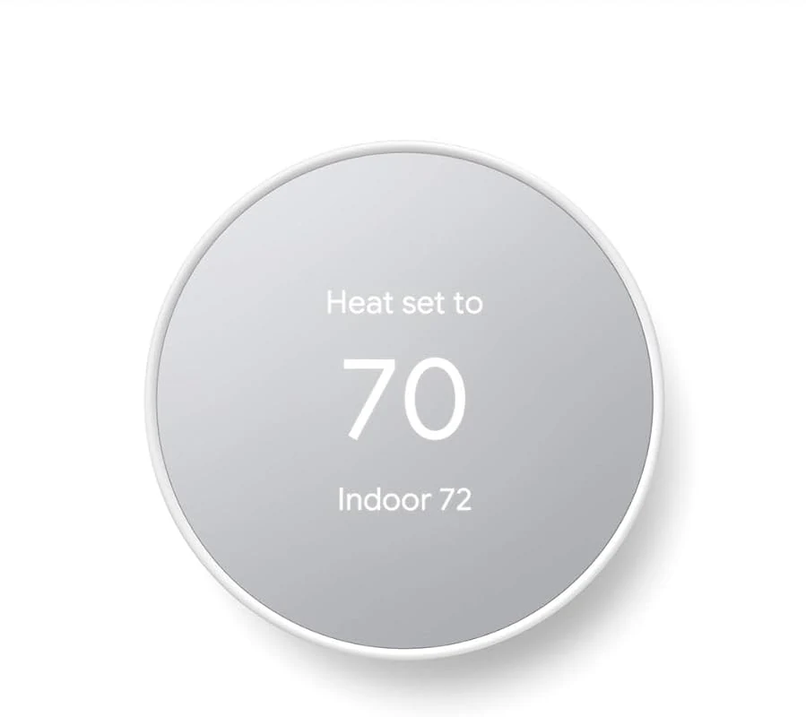 Google Nest Thermostat - Programmable Wifi Smart Thermostat for Energy Savings in Your Home