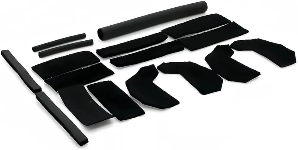17PCS Hard Top Seal Kit for Jeep Wrangler JK/JKU 2007-2017 - Effective Roof Leak Repair Set