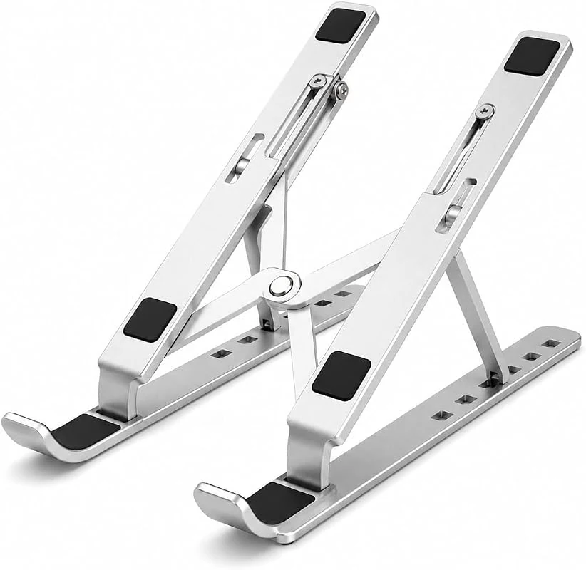 Adjustable Laptop Stand with 7 Angles, Anti-Slip Design for 10 โ15.6 Devices