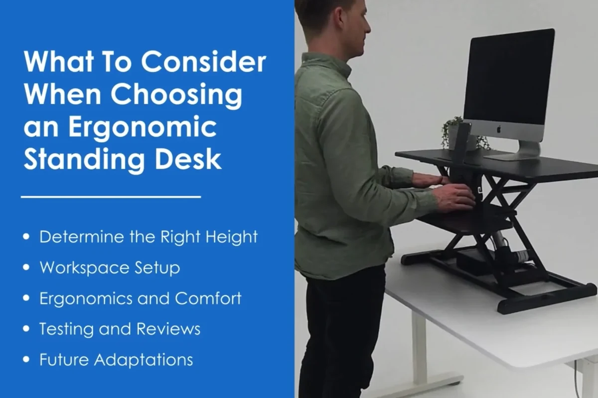 How Standing Desks Improve Posture and Boost in the UAE