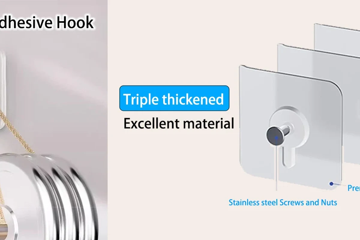 No-nail Wall Hook vs Adhesive Hooks - Which One Lasts Longer in the UAE