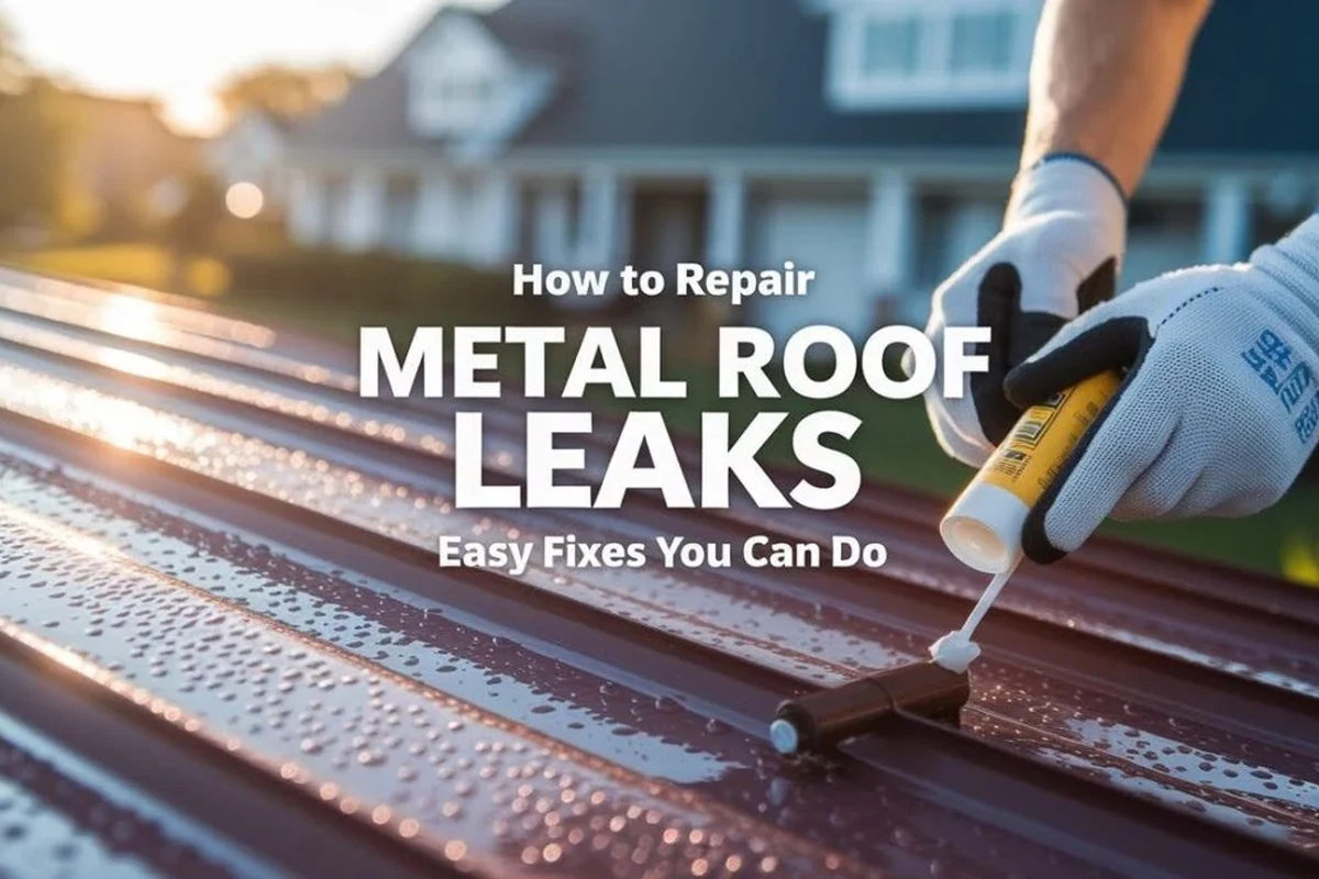 Metal Roof Leaking Repair Tips to Save You Time and Money