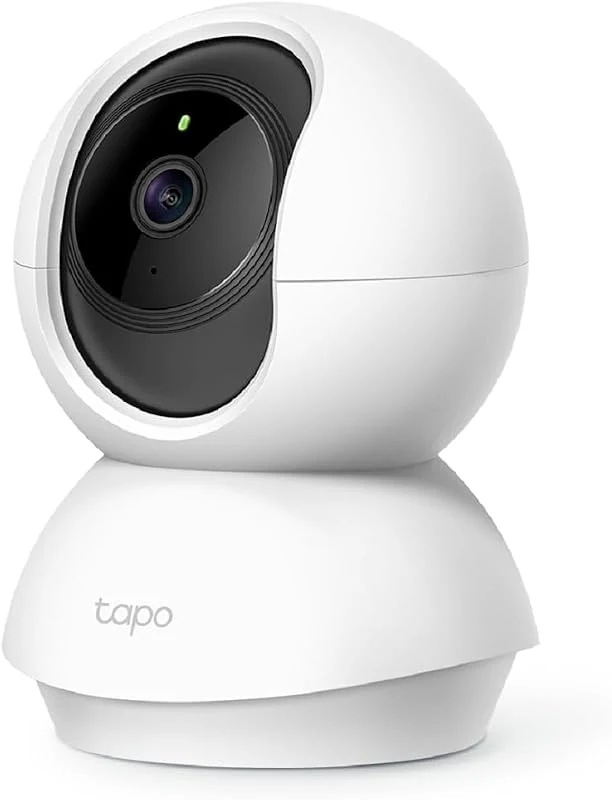 TP-Link Tapo 1080p Pan/Tilt Security Camera with 360° View, Motion Tracking, and Alexa Compatibility