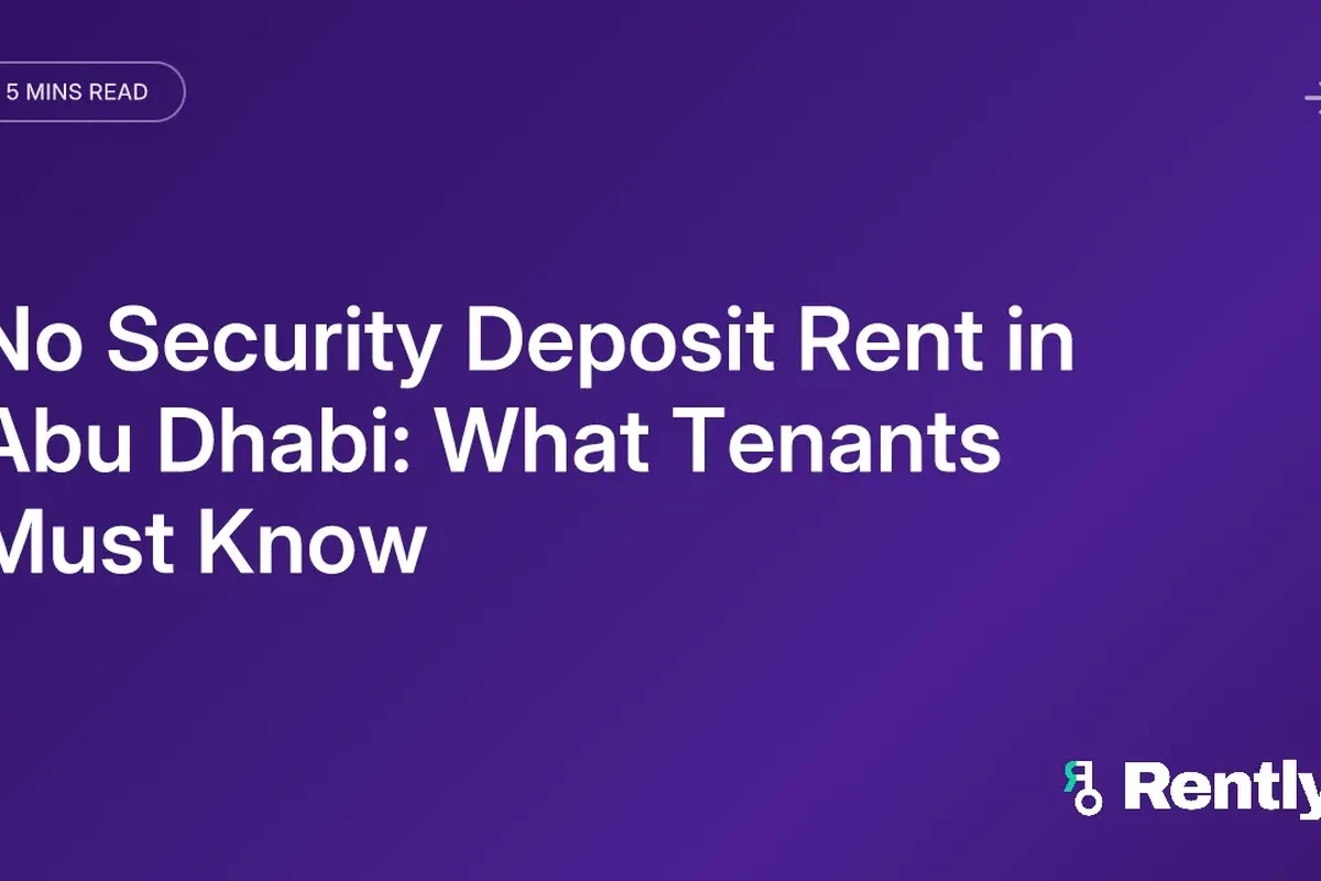 Security Deposit Rules for Renters in Abu Dhabi in the UAE