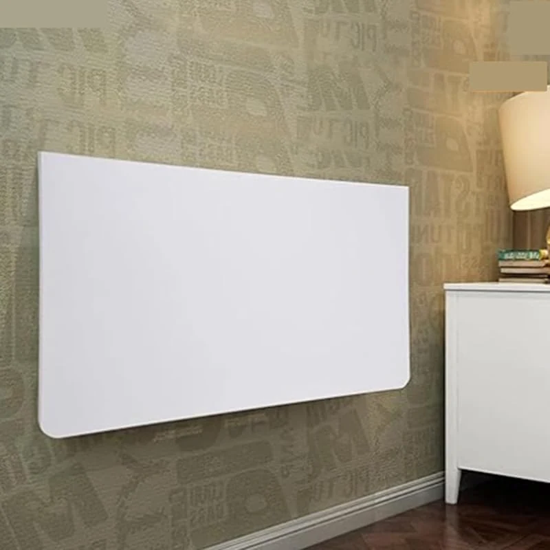 Space-Saving Folding Desk - Wall-Mounted Floating Table for Compact Home Office Solutions