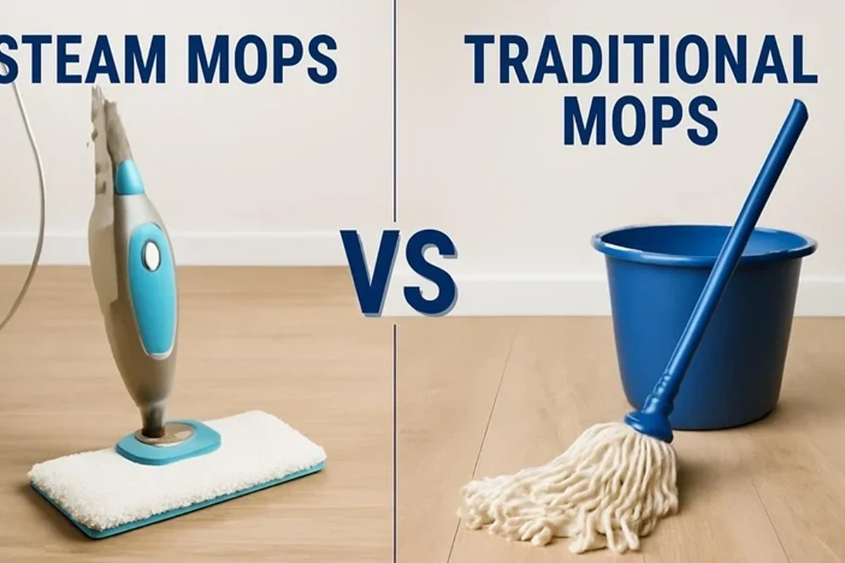 Steam Mop vs Traditional Mop Which Cleans Better and Faster in the UAE