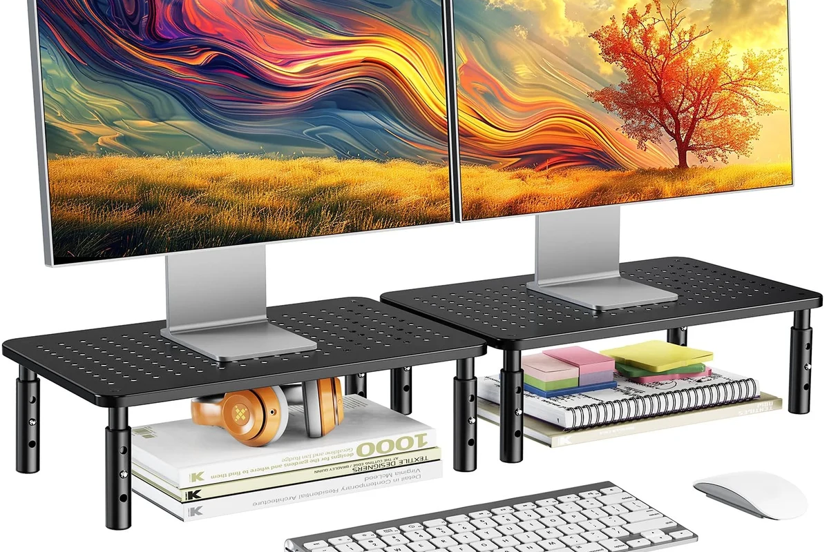 Monitor Stand vs Adjustable Riser Which Is Better in the UAE