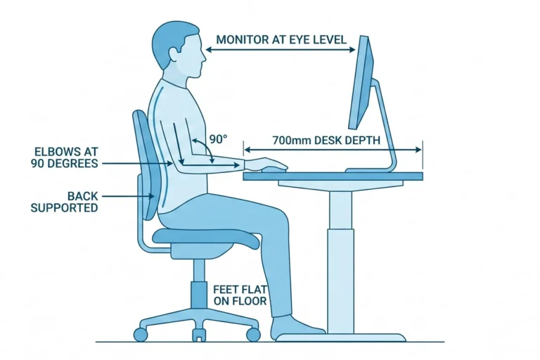 How to Set Up an Ergonomic Workstation for Maximum Comfort in the UAE